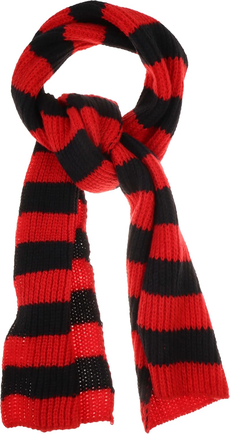 VIVIAN & VINCENT Store Fall Winter Ultra Soft Knit Striped Scarf for Women Men Boys Girls - Image 3